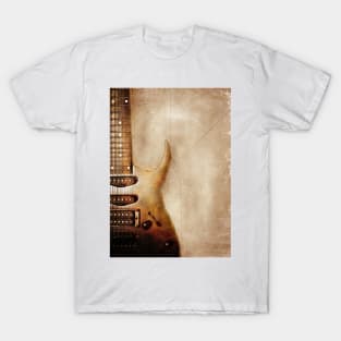 guitar music art #guitar #music T-Shirt